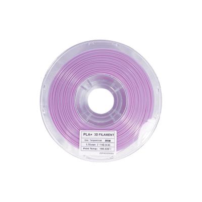 China Wholesale Colors 1KG 1.75mm Filament 3D Printing Consumables Transparent PLA Filament For 3D Printer PLA+ for sale