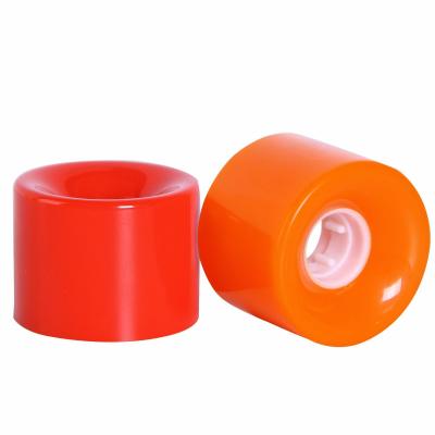 China Pro Fit 60 x 45 Mm PU Wheels Mini Cruiser Skateboard Long Skate Wear Resistant Empty Board for sale