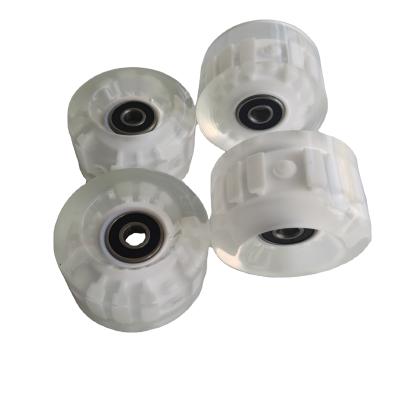 China 32mm x 58mm Ourdoor Roller Skate Wear-resistant Lightweight Wheels Suitable for Double Row Skating and Skateboarding for sale