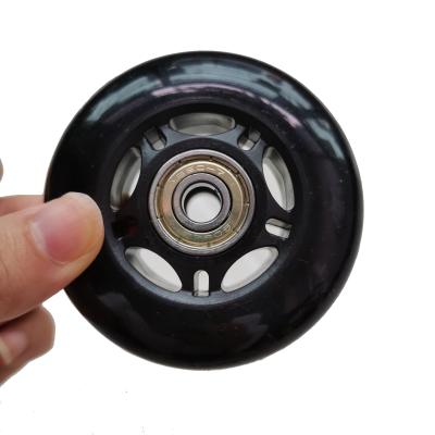 China Roller Wear Resistant 72mm Inline Blades Outer Blades Hockey Skate Replacement Inline Wheel 85A for sale