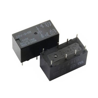 China New original hongfa relay G5V-2-H1-12VDC 8pin 2A standard industrial relay G5V-2-H1-12VDC for sale