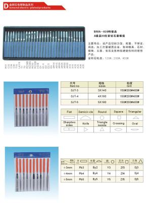 China Diamond electro-plated abrasive point(Diamond electro-plated grinding rods) for sale