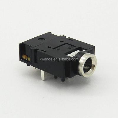 China audio & Video 3.5 Mm DIP Audio Jack 5 Pin Stereo Phone Socket for sale