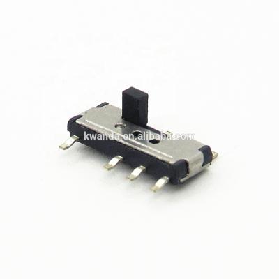 China 2p3t 2p3t 3 position mini 8 pin smd smt momentary sliding contact for sale