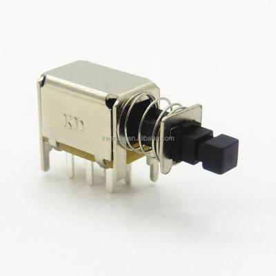 China Mini 2p2t Telecommunication Push Button Switch For Toys for sale