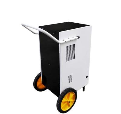 China CE RoHS Approved 80L/day DH-801B Industry Dehumidifier with Push Handle and Big Wheels for sale