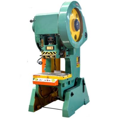 China Machinery Repair Shops Mechanical Electric Power Press Handwheel Power Hole Punching Machine Single Column Press for sale