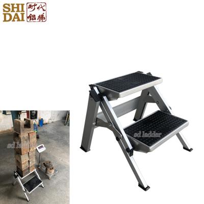 China Folding Ladders Good Quality Fashion Cheap Hot Sale Household Aluminum Portable Stool Ladder With Wholesale Price for sale