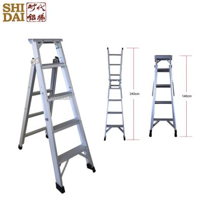 China Good Price China Folding Ladders Aluminum Telescopic Ladder Simple Combination Extension With In Stock for sale