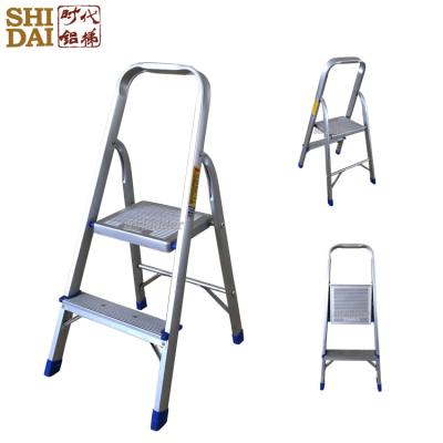 China Folding Ladders Good Quality and Price of Double Ladder Extendable Aluminum Folding Side Stairs for Safety 100% for sale