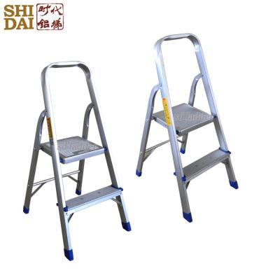 China Folding Ladders China Factory Household Aluminum Alloy Retractable Step Ladder for sale