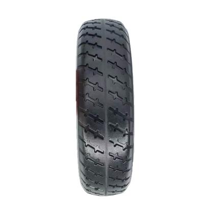 China 2.80/2.50-4 rubber solid tire 9 inch scooter solid rubber tire for e scooter for sale