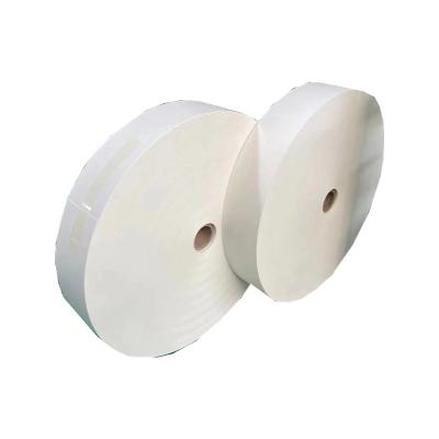 China Rollo de fondo de copa de papel recubierto de PE de alta rigidez para copa de papel ecológica en venta