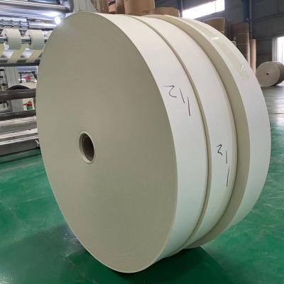 China Virgin Pulp 150g+10g PE Paper Cup Making Raw Material 1550mm for sale