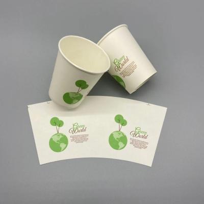 Chine PE tasses de papier flexographiques de papier de chocolat chaud de tasse de café de 12 onces à vendre