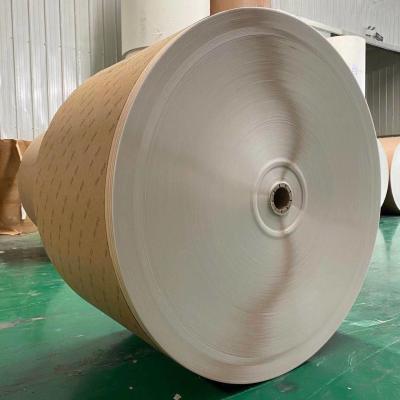 China Flexo 260g PE Coated Kraft Paper Raw Material For Paper Cups for sale