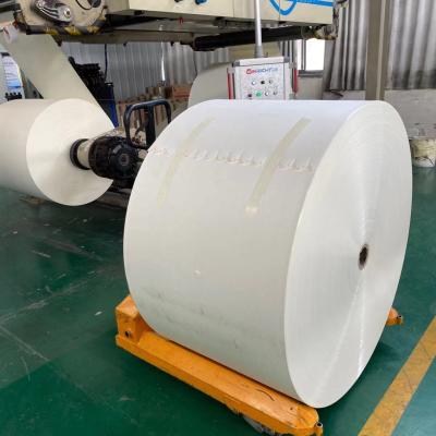 China 150gsm+15g PE Paper Roll 130cm Paper Tea Cup Raw Material for sale