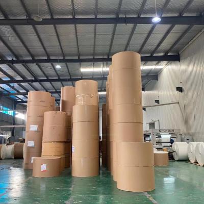 China Wooden Pulp 180gsm Food Grade Double PE Coated Paper Roll For Cold Beverages for sale