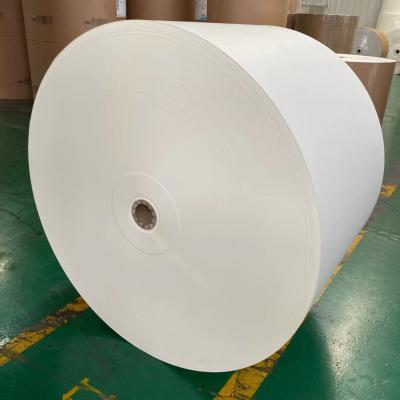 China Waterproof Single Wall PE Coated Paper Roll Making Tea Cups Customized Size for sale