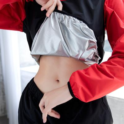 China 2021 New Breathable Two-piece Fitness Sportswear AG-Plated Movie Top Hot Selling Ladies Sports Fitness Running Sweat Suit for sale