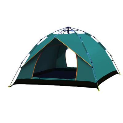 China Straight tie type portable camping tent for sale