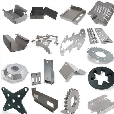 China Mechanical Parts Custom Processing Steel Sheet Metal Fabrication Parts CNC Laser Cutting Service for sale