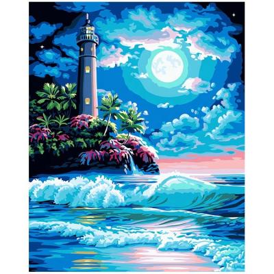 China Waterproof+ECO-Friendly top fashion excellent quality landscape oil paintings with fram for sale