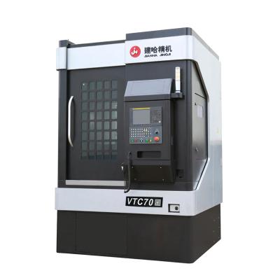 China Multifunction Machinery Repair Shops CNC VTC70 Vertical Lathe Machine For Auto Wheel / Spindle for sale