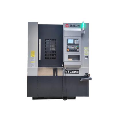 China Machinery Repair Shops VTC50 CNC Vertical Lathe For Motor Housing Manufacturer / Case Source for sale