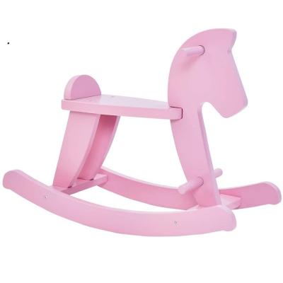 China Ride On Toy Wooden Toys Horse New Design Kindergarten Horse Children Rides Toys for sale