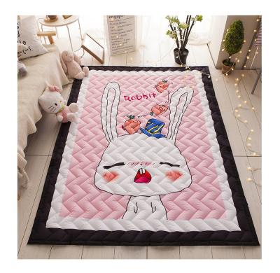 China Floor Activity Mat Cushioned Baby Mat Childrens Activity Crawling Mat Bedroom Living Room Playmat Home Decoration Eco-friendly for sale