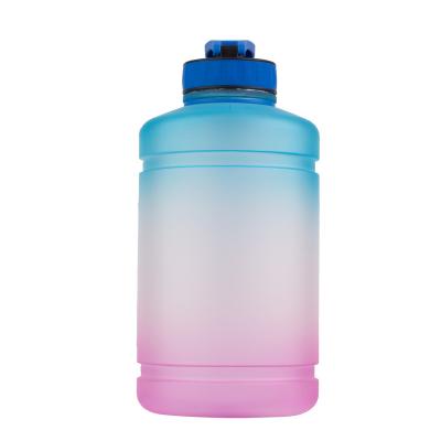 China MLIFE PETG Time Marker Viable Plastic Motivational Gallon Free Water Bottles Half Gallon 73oz Water Jug for sale