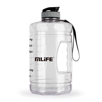 China Amazon BPA Gallon 128oz/3.78L/1 Jug Viable Hot Selling Free Water Bottle With Time Motivational Marker for sale