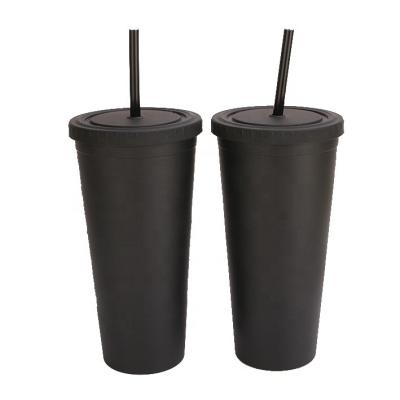 China Viable Acrylic Tumbler Cup Mug 16oz with Lid and Straw for sale