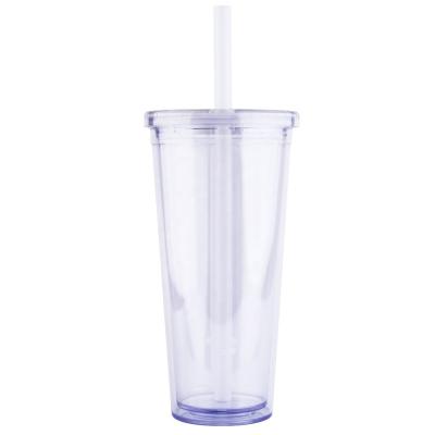 China Reusable 700ml 24oz milk tea cup gift bpa free 12mm diameter viable high quality plastic straw for sale