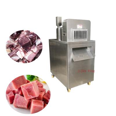 China Food Processing Place Commercial Frozen Pork Beef Meat Cutter Cut Chicken Dicer Machine for sale