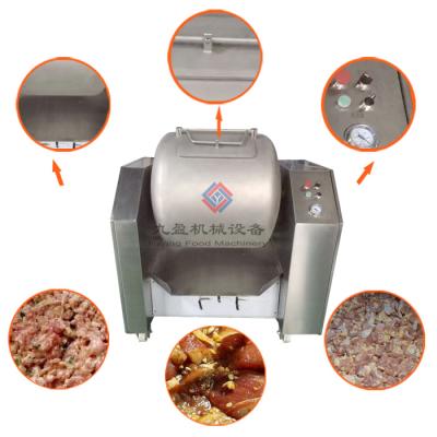 China Tumbler Tumbling Meat Rolling Tumbler Mixer TJG-500L Food Grade Stainless Steel Meat Chicken Fish Vacuum Machine for sale