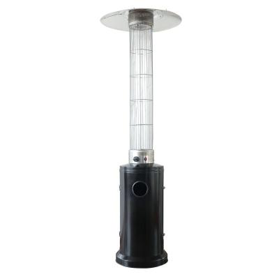 China Factory Supply Manufacturer Top Fashion Painted Steel Bracket Circle Flame Patio Heater for sale