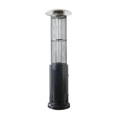 China Classic Design Steel Manufacturer High Quality Painted Bracket Circle Flame Painted Steel Patio Heater Gas for sale