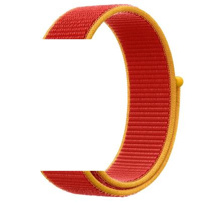 China Easy Custom Sports Weave 40mm Nylon Replacement 42mm Smart Watch Strap For Apple Watch for sale