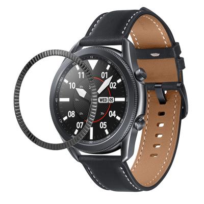 China Custom Protective Stainless Steel 42mm 46mm Metal Parts Insert Watch Bezel For Galaxy Watch for sale