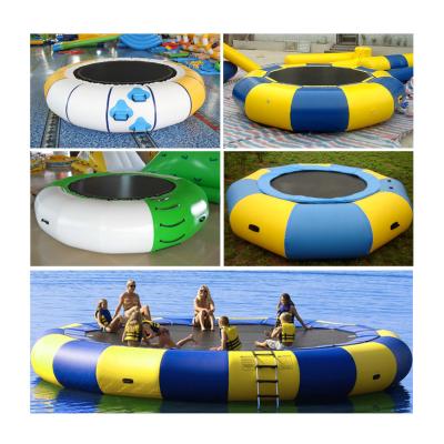 China Customizable PVC PVC Air Trampoline Commercial Inflatable Bouncer For Sale for sale