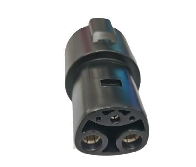 China Commercial 60A SAE J1772 to Tesla Adapter Charging Adapter for TESLA MODEL 3, X, S for sale