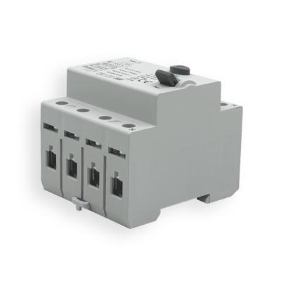 China Residual Current Electromagnetic Type B RCCB Circuit Breaker 4 Circuit Breaker 63A RCCB Pole EKL1-63B for sale