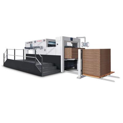 China Factory 2020 New Listing 1300 Semi Automatic Flat Bed Carton Die Cutting Machine For Sale for sale