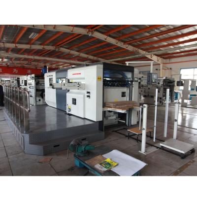 China Factory 1850 Manual Die Cutting Machine With Stripping For Paper Box for sale