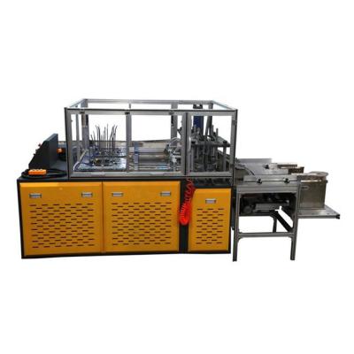 China LKS550 factory hydraulic station high speed paper plate machine with double working station and with safety cover for sale