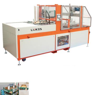 China Corrugated Cardboard Making Automatic Tray Fruit Carton Box Forming Machine For Corrugated Plastic Board for sale