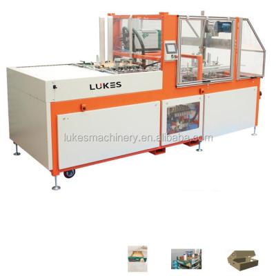 China Corrugated Cardboard Making Cardboard Box Forming Machine Corrugated Folder Gluer Machine Fruit Box for sale