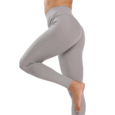 China Solid Color Breathable Butt Lifting High Waist Peach Butt Sweat Absorption Fitness Yoga Sports Fitness Buttocks Pants Yoga Pants for sale